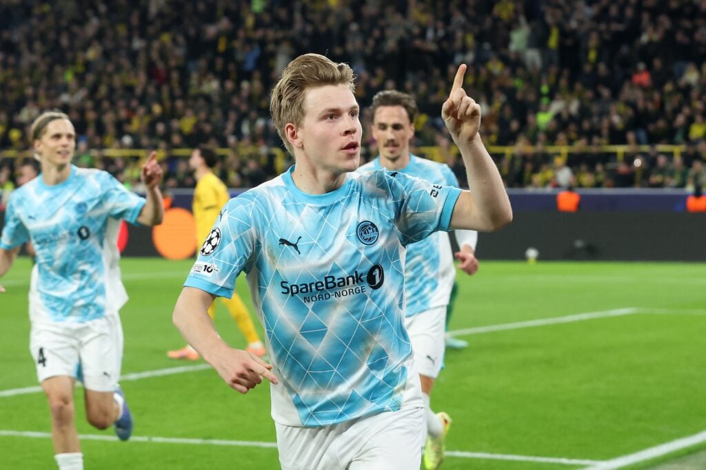 Bodo/Glimt winger Jens Petter Hauge.