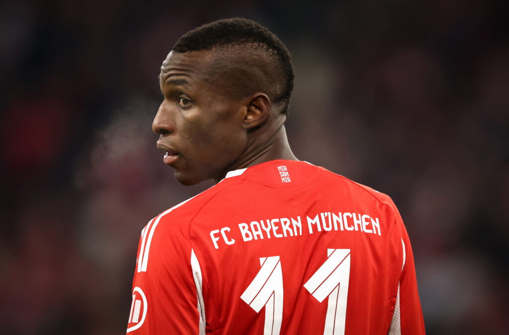 Nicolas Jackson in action for Bayern Munich.
