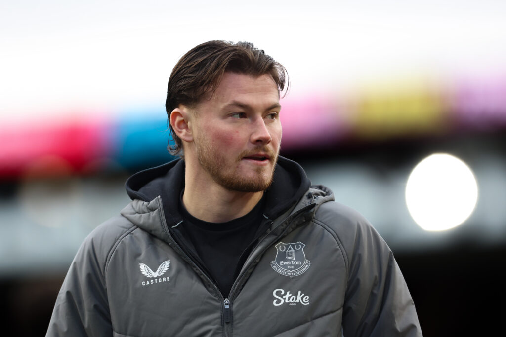 Everton star Nathan Patterson.