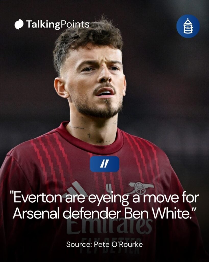 Arsenal right-back Ben White.