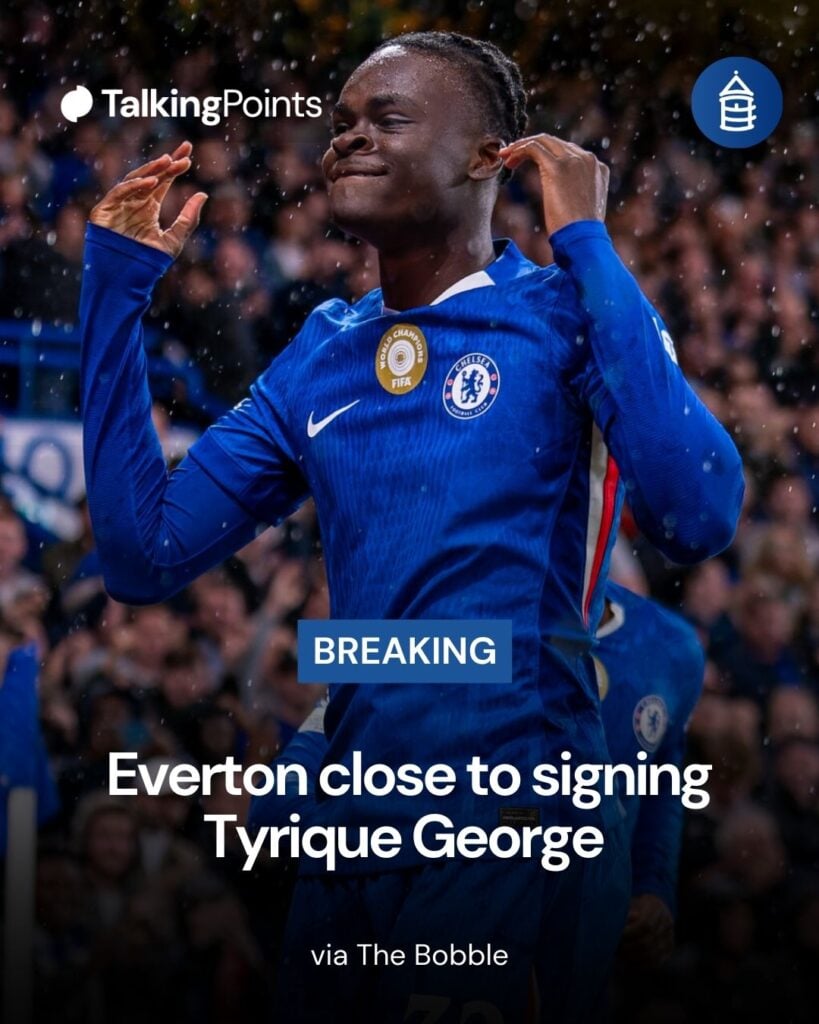 Everton target Tyrique George.