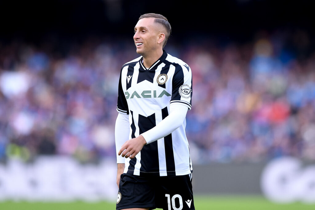 Udinese winger Gerard Deulofeu.