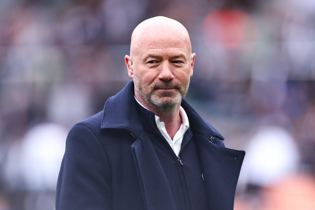 Alan Shearer on punditry duty.