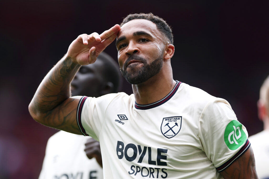 West Ham United striker Callum Wilson.