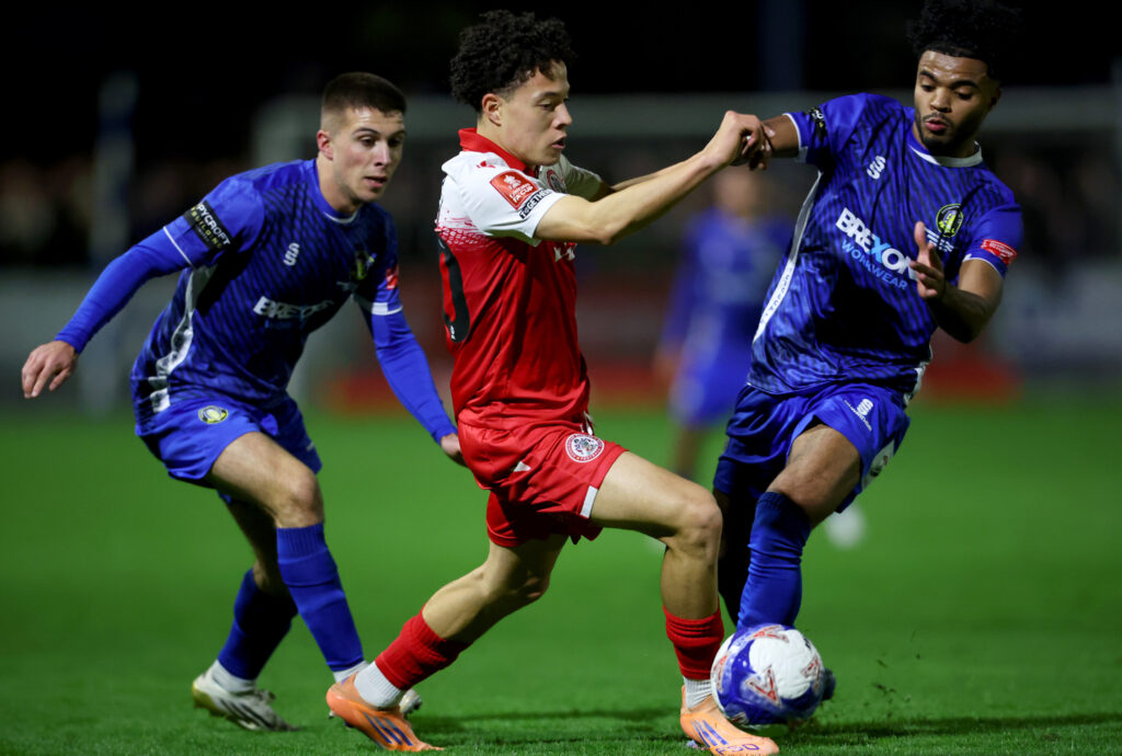 Accrington Stanley winger Isaac Heath.