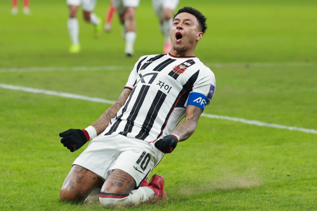 FC Seoul star Jesse Lingard.