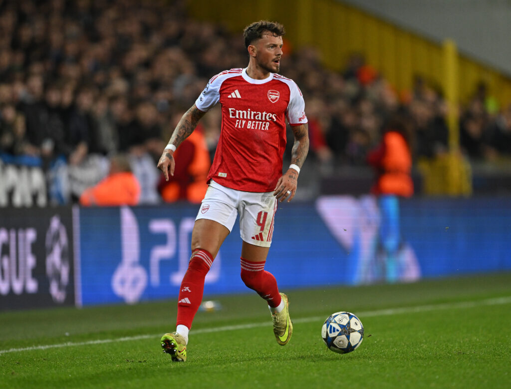 Arsenal right-back Ben White.