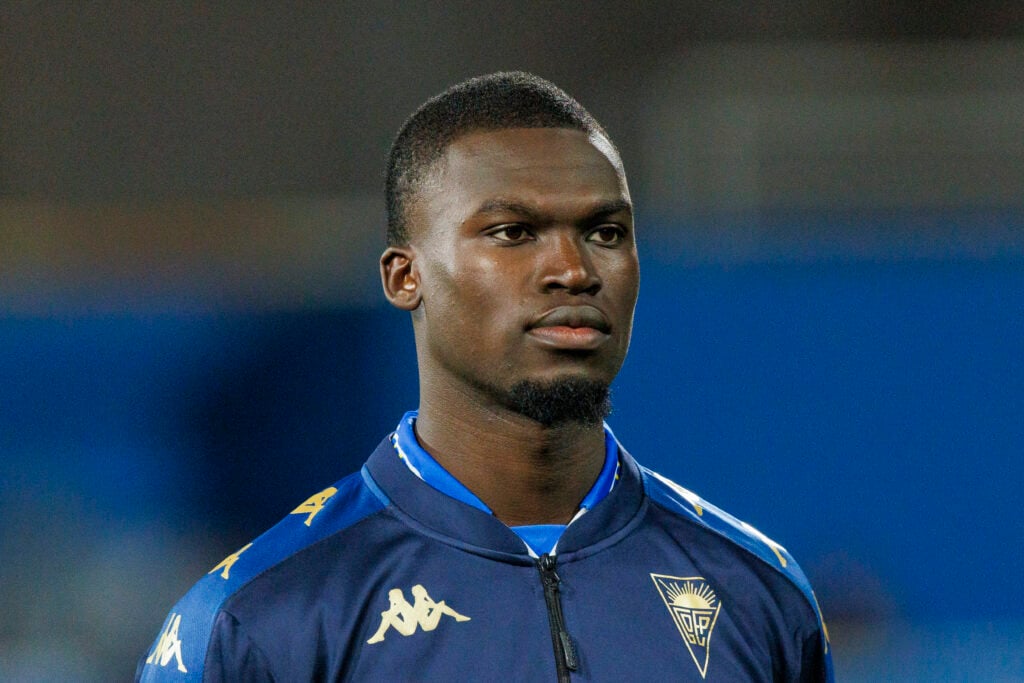 Kevin Boma ahead of playing for Estoril.