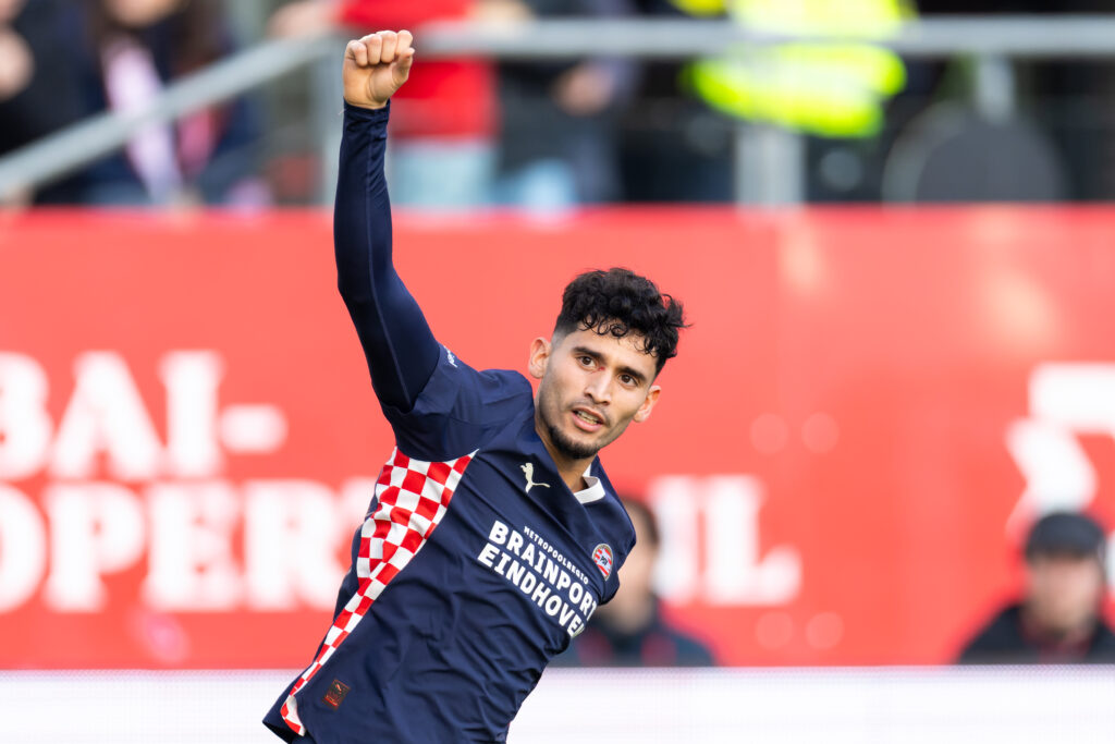 PSV striker Ricardo Pepi.