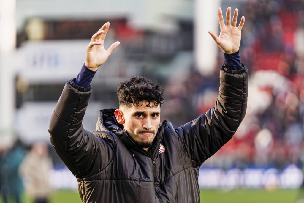 PSV striker Ricardo Pepi.