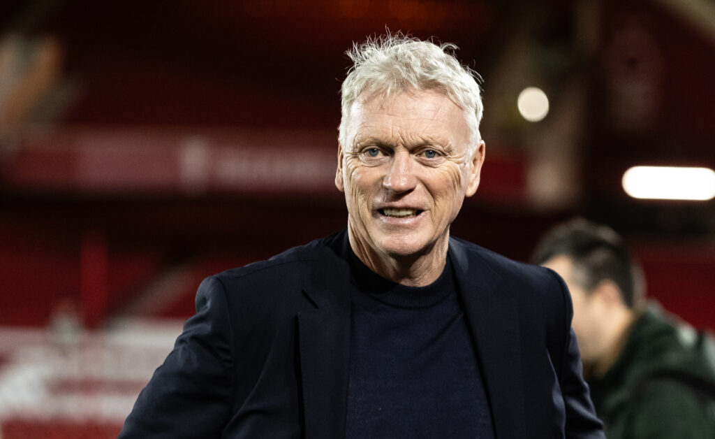 Everton manager David Moyes.