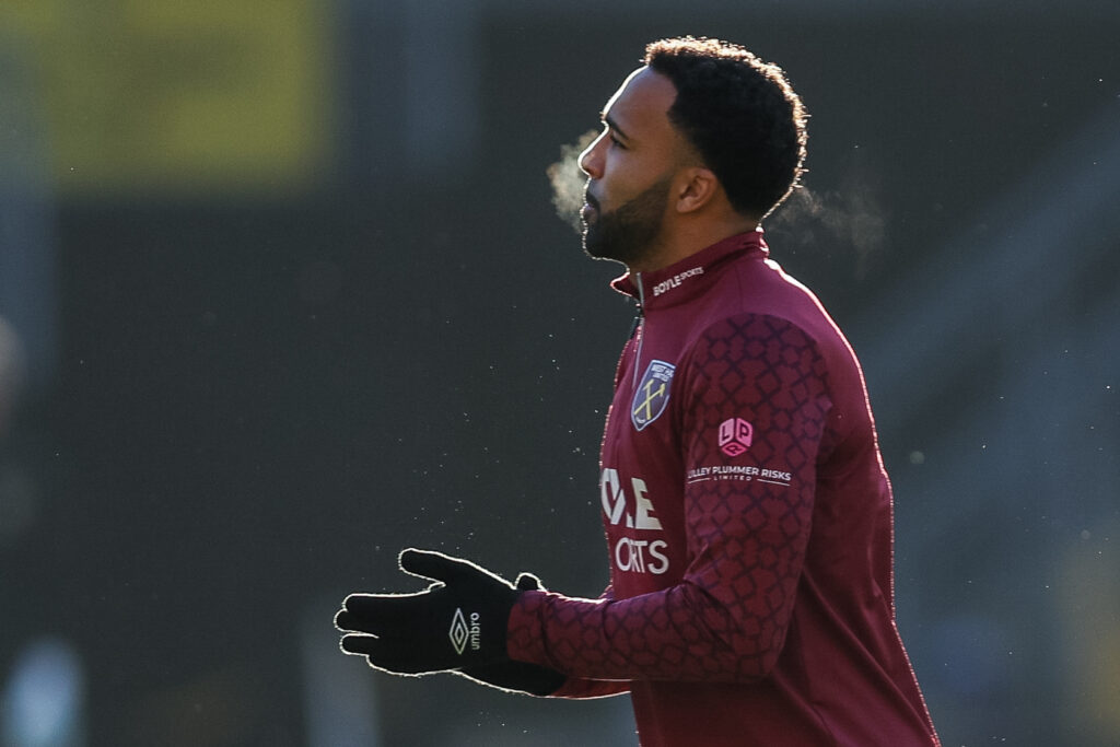 West Ham United striker Callum Wilson.