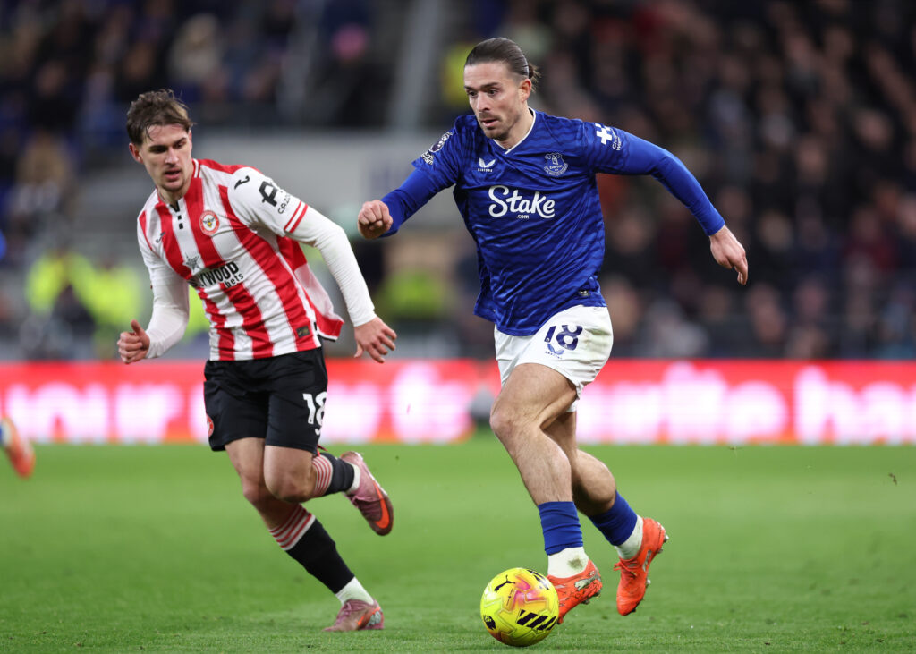 Everton star Jack Grealish.