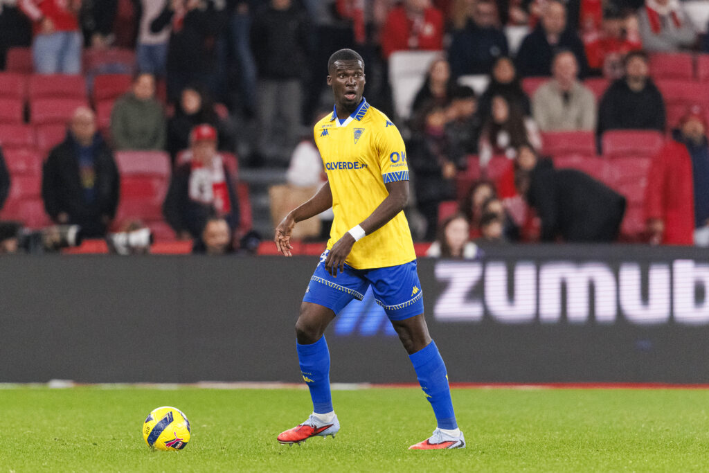 Kevin Boma playing for Estoril.