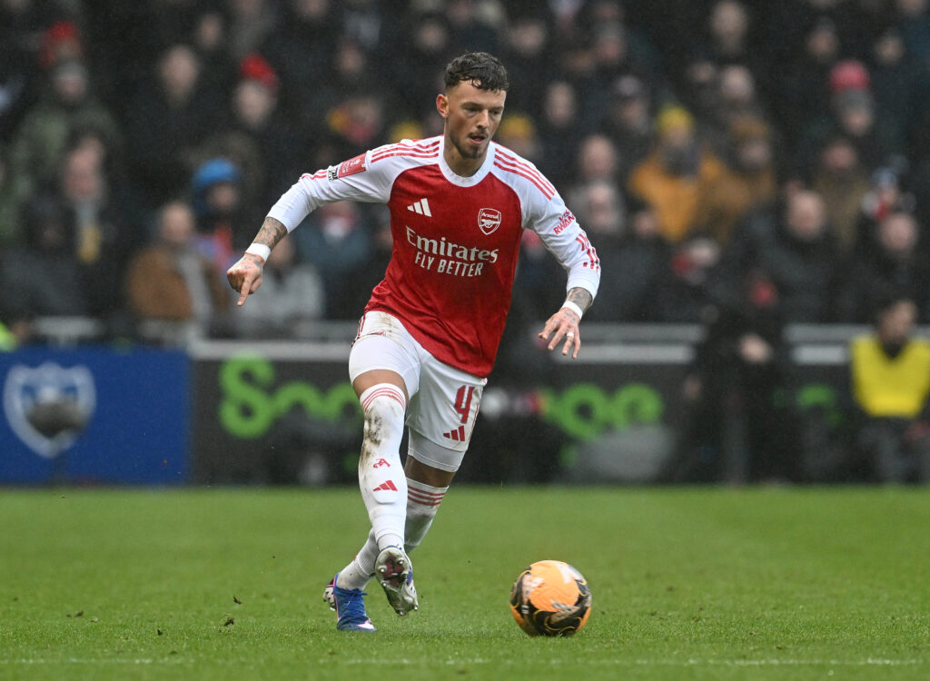 Arsenal right-back Ben White.