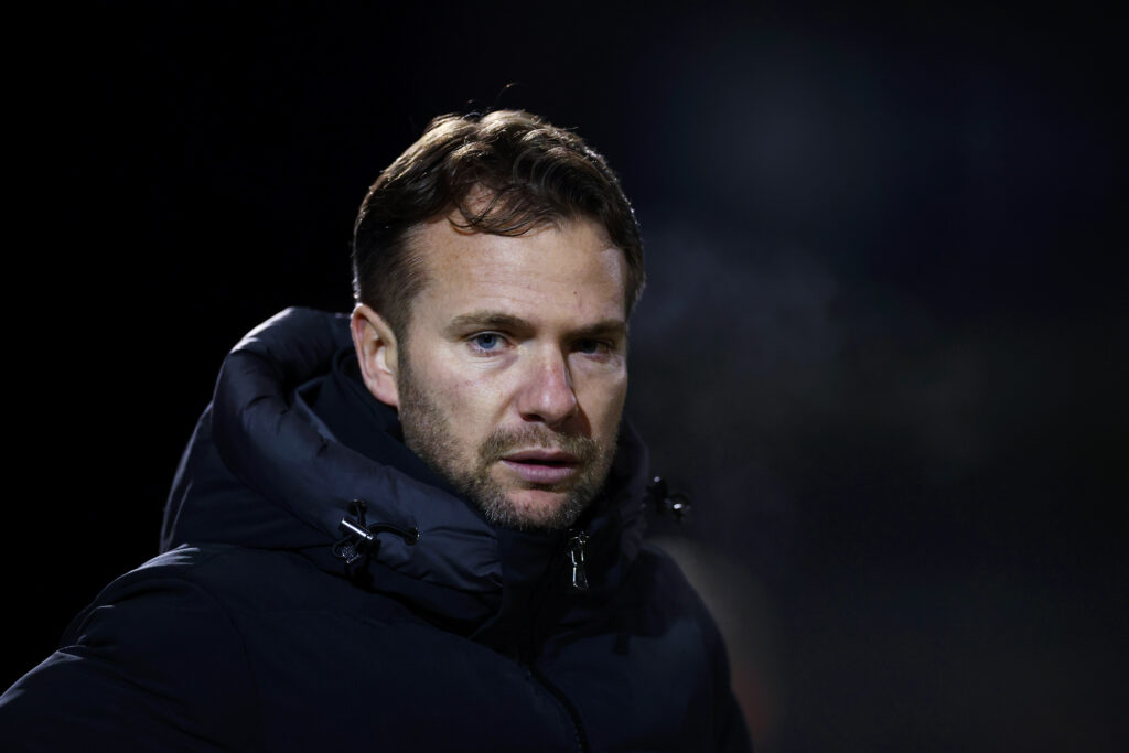 Plymouth Argyle manager Tom Cleverley.
