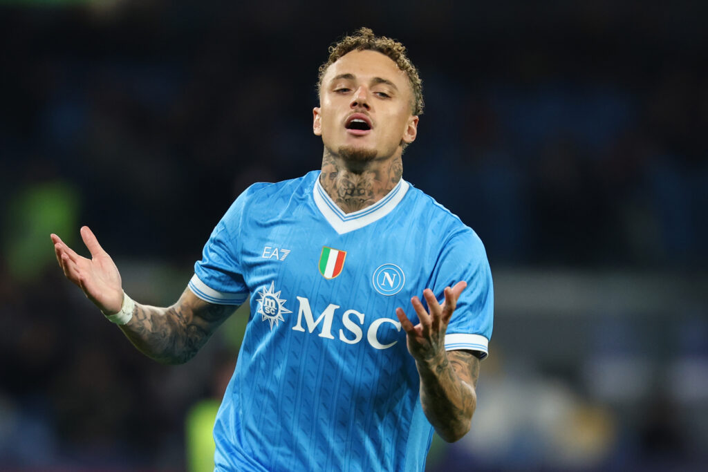 Noa Lang during Italian Serie A: SSC Napoli vs Parma Calcio 1913