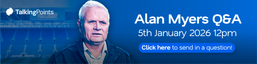 Alan Myers Q&A on talking points