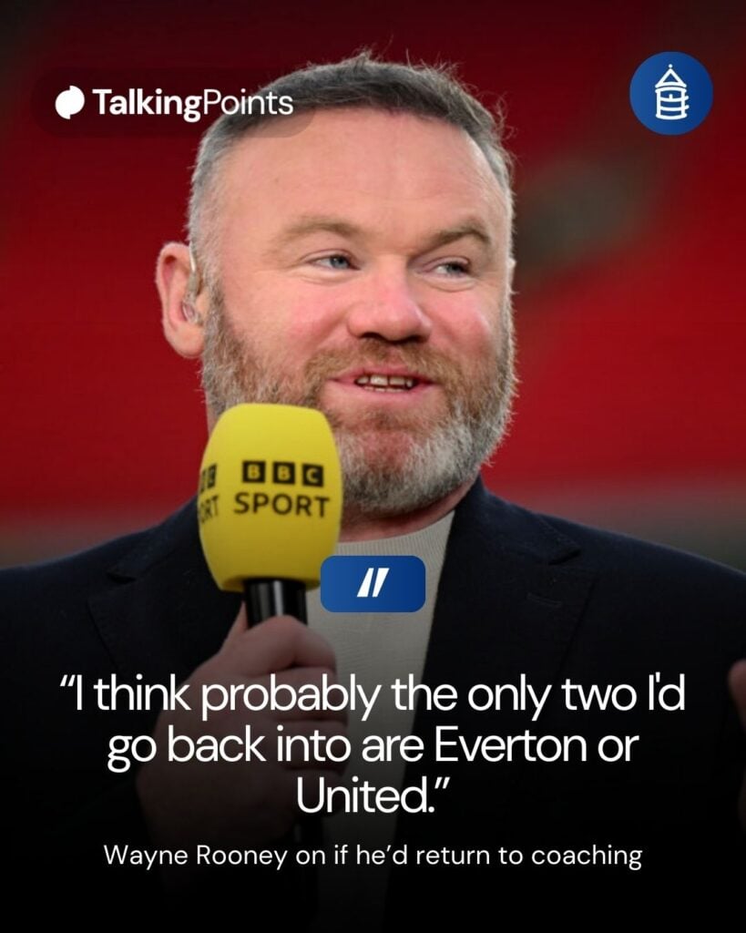 Everton icon Wayne Rooney.