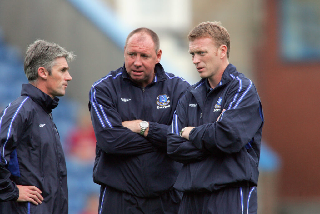 David Moyes during his first spell as Everton manager.