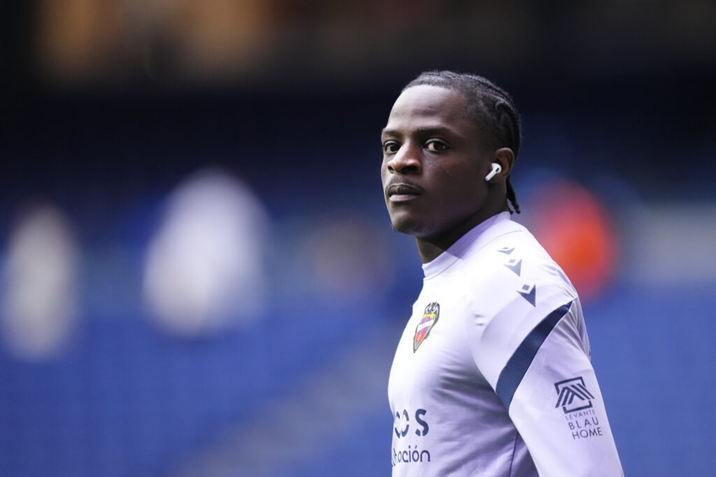 Karl Etta Eyong ahead of playing for Levante.