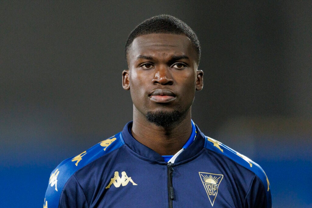 Kevin Boma ahead of playing for Estoril.