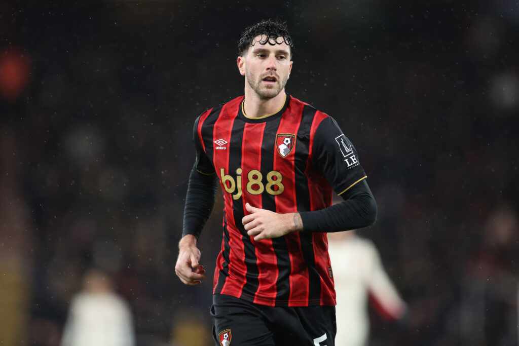 Bournemouth defender Marcos Senesi.