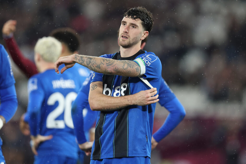 Marcos Senesi wears the captain's armband for Bournemouth.