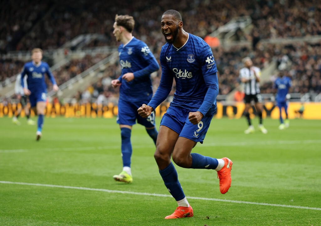 Everton striker Beto.