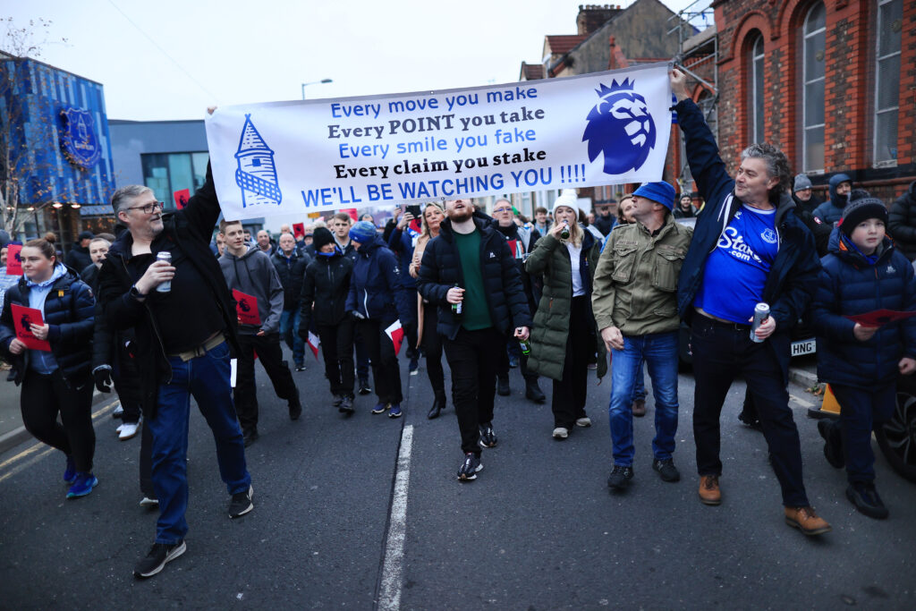 Everton FC v Manchester United - Premier League