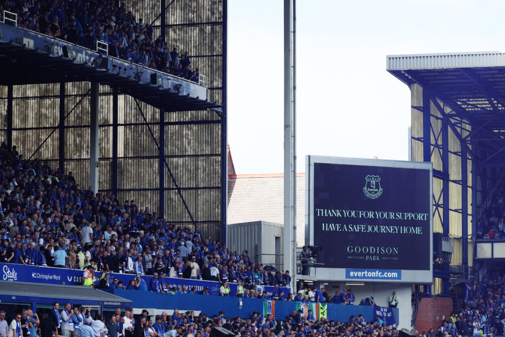 A general view of Goodison Park.