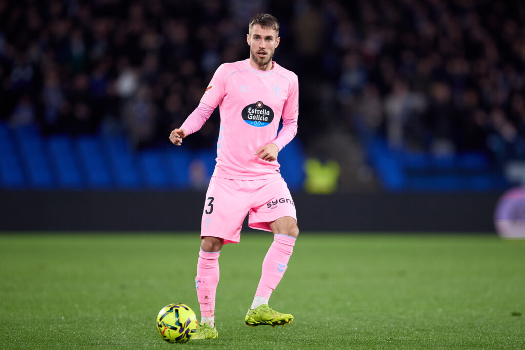 Celta Vigo defender Oscar Mingueza.