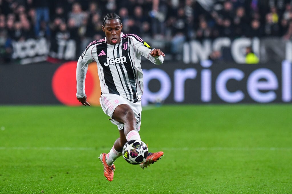 Jonathan David of Juventus FC seen in action during UEFA