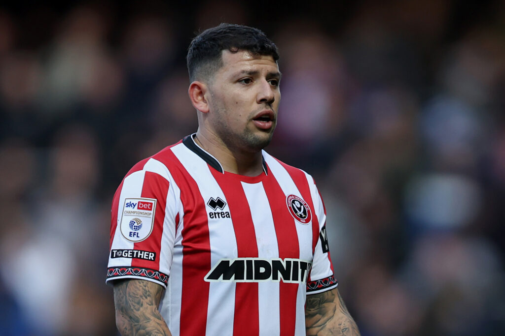Sheffield United playmaker Gustavo Hamer.