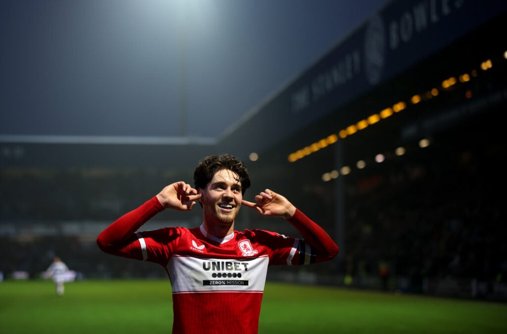 Middlesbrough midfielder Hayden Hackney.