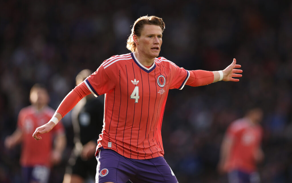 Scotland midfielder Scott McTominay.