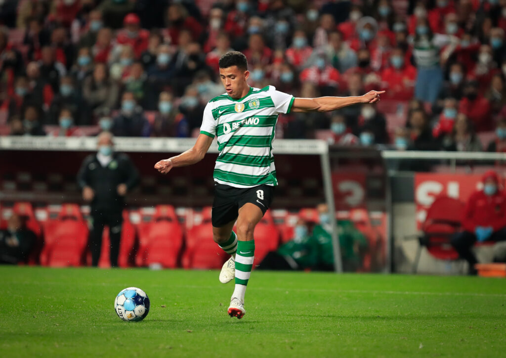 Matheus Nunes playing for Sporting.