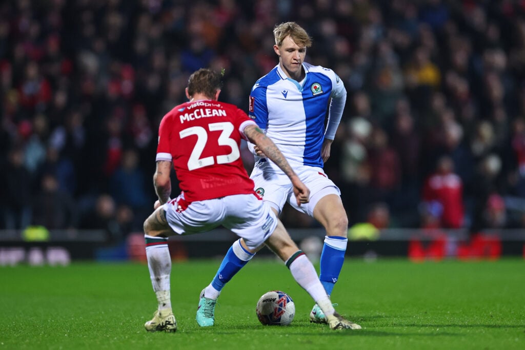 Blackburn Rovers centre-back Tom Atcheson.
