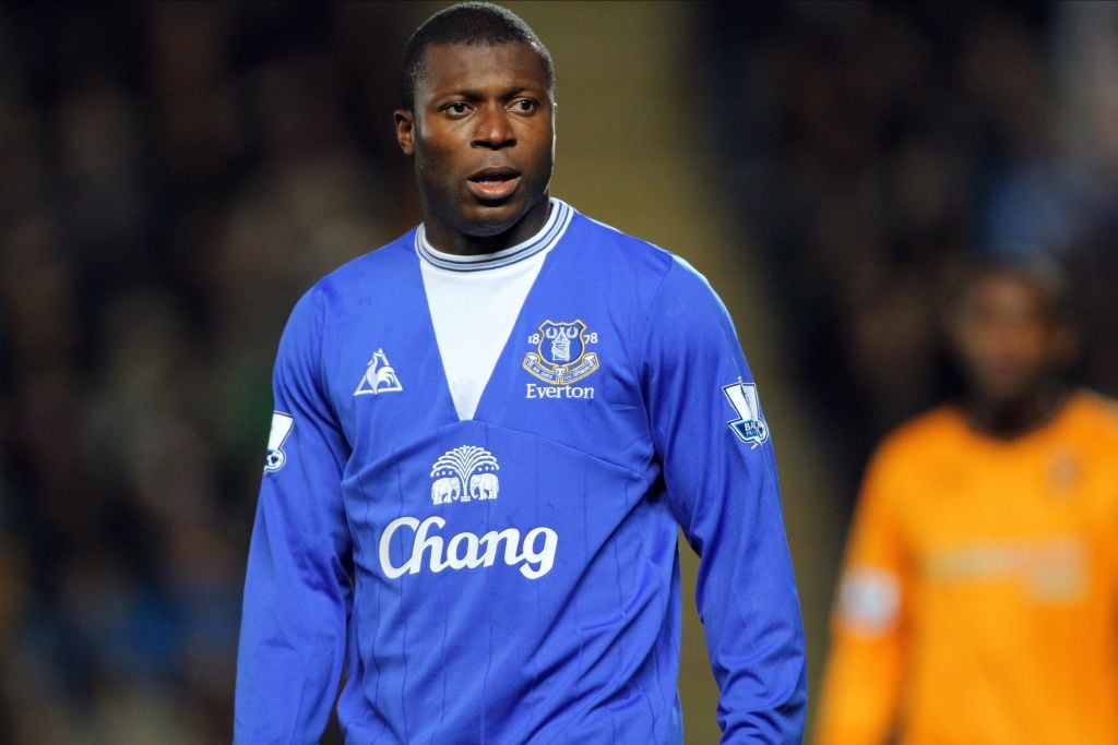 Everton striker Yakubu.