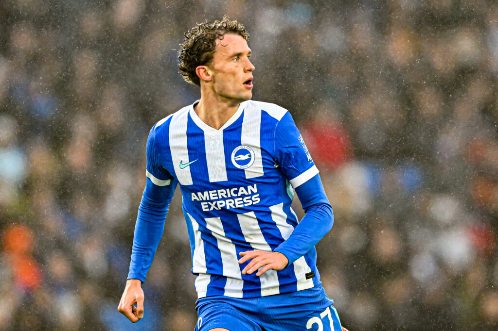 Fabian Hurzeler playing for Brighton.