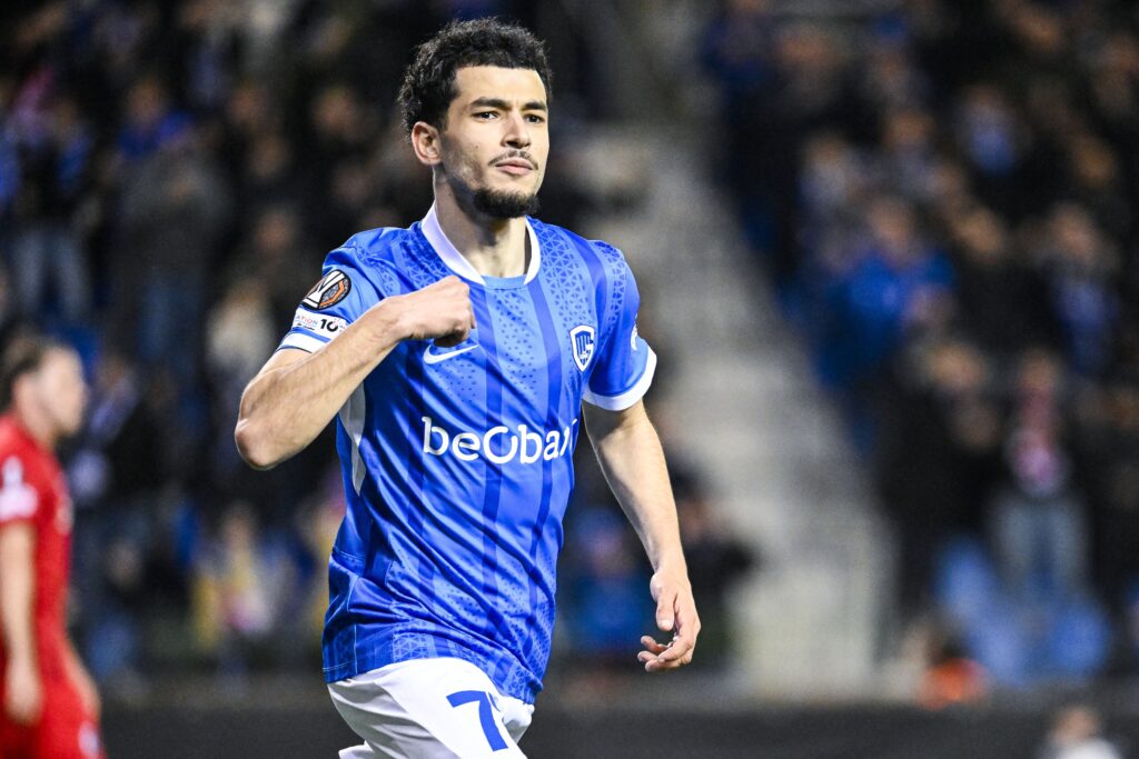 Genk full-back Zakaria El Ouahdi.
