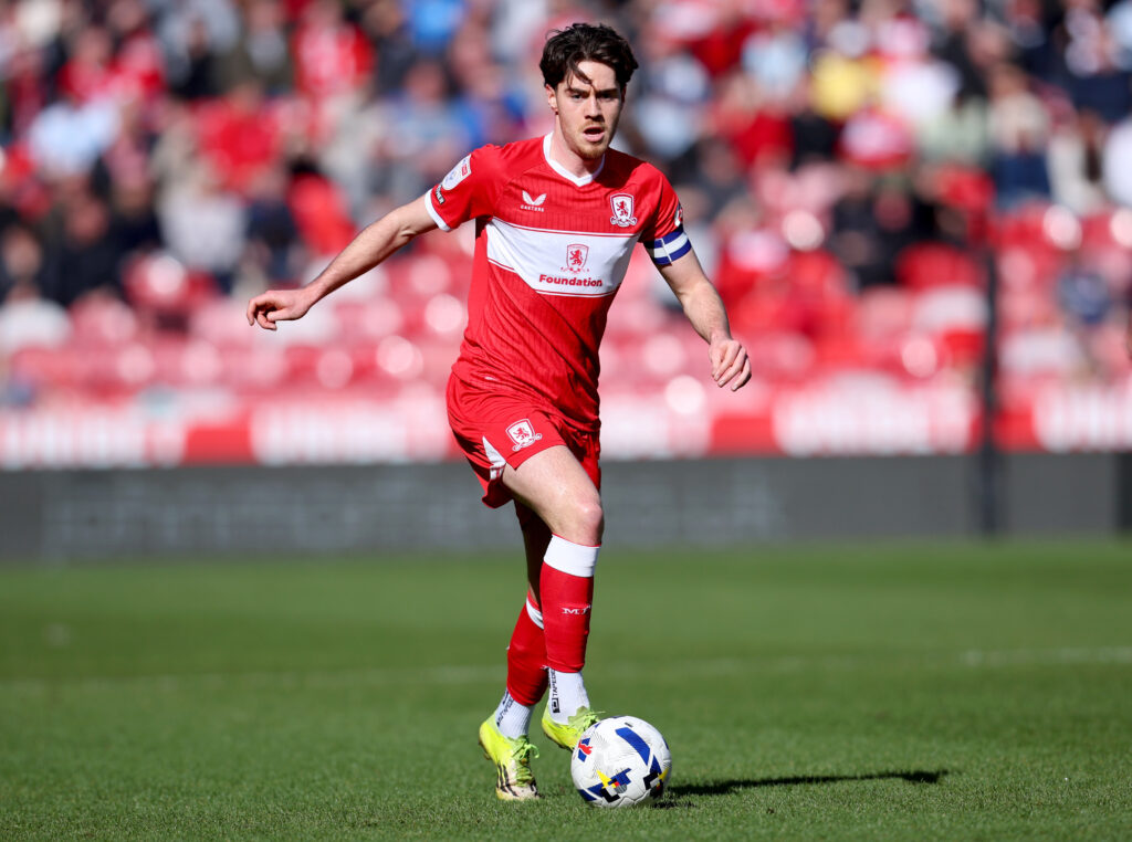 Middlesbrough midfielder Hayden Hackney.