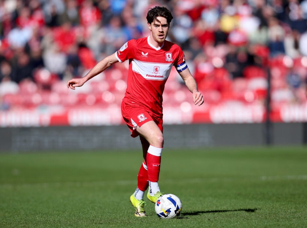 Middlesbrough midfielder Hayden Hackney.