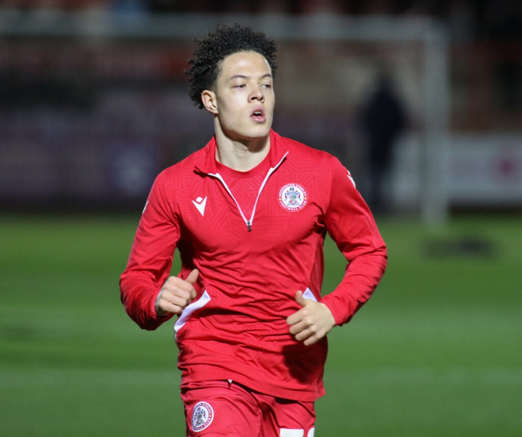 Accrington Stanley winger Isaac Heath.