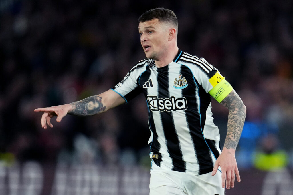 Newcastle United right-back Kieran Trippier.