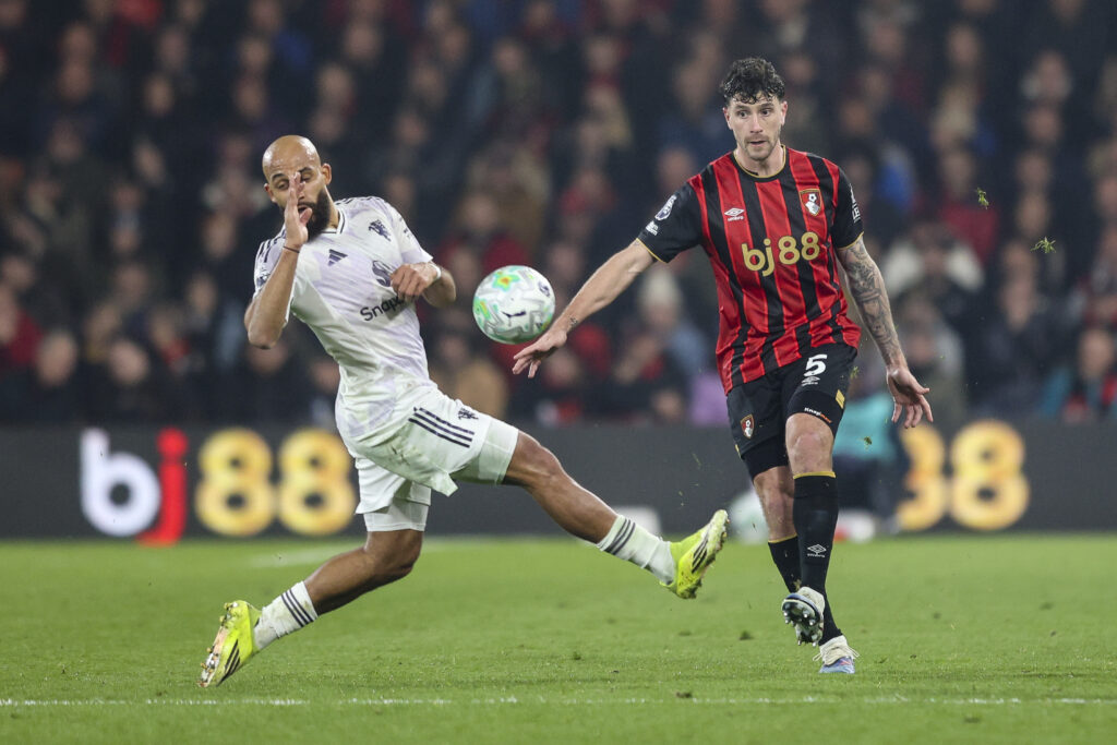 Bournemouth centre-back Marcos Senesi.
