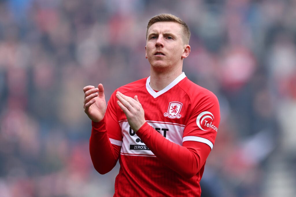 Middlesbrough left-back Matt Targett.