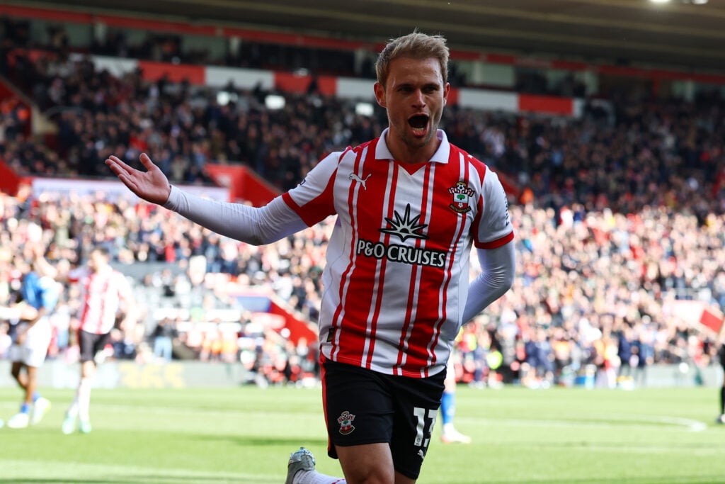 Southampton winger Leo Scienza.