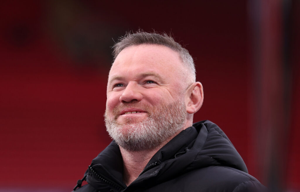 Wayne Rooney on punditry duty.