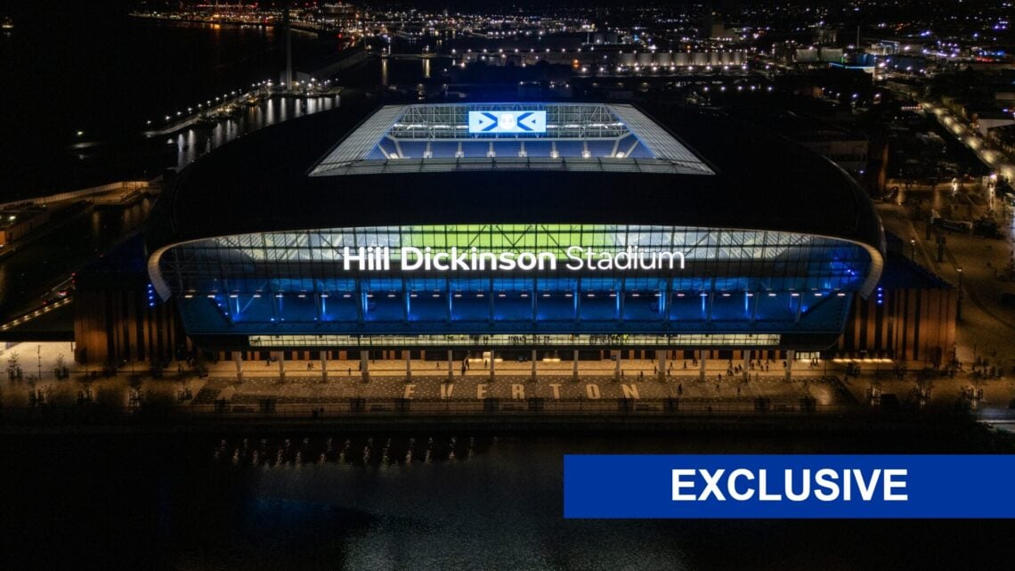 Exterior of Everton's Hill Dickinson Stadium